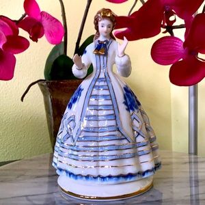 Vintage Derby  Victorian Lady